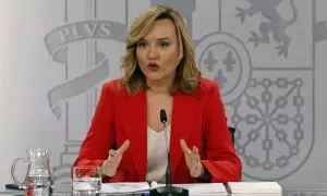 Pilar Alegría: "Pedro Sánchez es presidente y Alberto Núñez Feijóo sigue en la oposición"