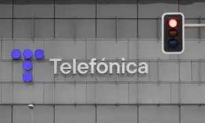 Imagen de archivo de la sede de Telefónica en Madrid.