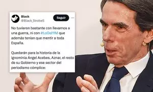 "Así mentía el señor Aznar, sin despeinarse": las redes recuerdan los engaños del PP tras el 11M