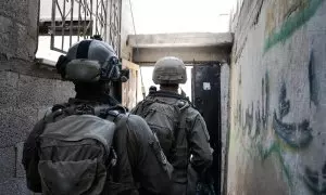 El Ejército israelí informa que la toma militar del Hospital Shifa y sus alrededores, en la ciudad de Gaza, continúa por decimotercer día consecutivo. 30/03/2024.
