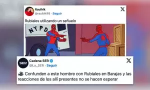 "España es un país mágico. Por poco no detienen a ese señor por calvo": cachondeo al confundir a otro hombre con Rubiales