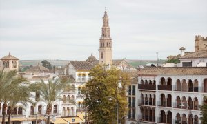 04/04/2024 Vistas desde el Mirador de los Marqueses de Peñaflor tras su rehabilitación, a 14 de febrero de 2024, en Écija, Sevilla.