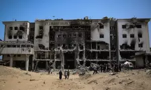 Así ha comprobado la OMS "el horror" que Israel ha perpetrado en el hospital más grande de Gaza