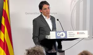 26/04/2024 Jordi Muñoz, director del CEO, este viernes en la presentación de la encuesta electoral de las elecciones catalanas del 12 de mayo.
