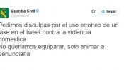 La Guardia Civil se disculpa ahora por equiparar violencia de género y doméstica