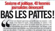 Periodistas francesas denuncian "ser víctimas del sexismo" por parte de los políticos