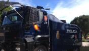 Los antidisturbios ya disponen de un 'camión lanza agua'