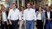 Rajoy acorta su paseo en Palma por las protestas ciudadanas a su paso