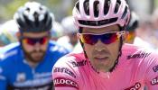Richie Porte cede más de dos minutos en el Giro