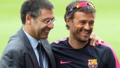 Bartomeu garantiza que Luis Enrique seguirá la próxima temporada