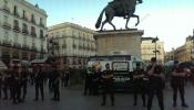 La Policía impide la celebración de la asamblea "no partidista" del 15-M