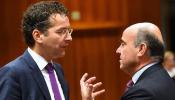 El Eurogrupo elige jefe esta semana entre Guindos y Dijsselbloem