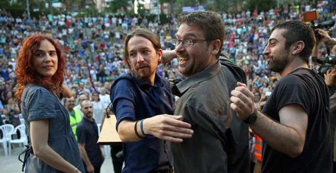 Pablo Iglesias y Albano Dante visibilizarán su distanciamiento participando en actos separados en la Diada