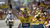 Chris Froome saca el mazo en la primera etapa de montaña del Tour