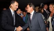 Primera visita oficial de Artur Mas a Felipe VI