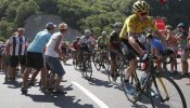 Chris Froome en el Tour: "Un espectador me ha tirado un vaso con orina y me ha gritado 'dopado'"