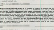 Granados manejaba información reservada de la Policía sobre el ático de González