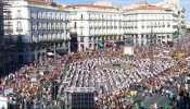 La Puerta del Sol se desborda para pedir a Pedro Sánchez que prohíba el maltrato del Toro de la Vega