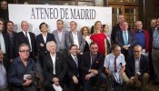 La derecha política y mediática y jubilados del PSOE escenifican en Madrid el frente antiindependentista