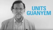 Rajoy, el Gobierno y el PP cierran la campaña hablando en catalán: "Perquè units guanyem"