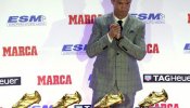 Cristiano recoge su cuarta Bota de Oro: "Quiero la quinta y la sexta"