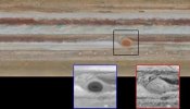 Nuevas imágenes de Júpiter revelan que su gran mancha está encogiendo