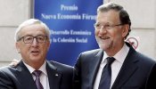 Rajoy elogia el "humanismo" de Juncker en la crisis de refugiados