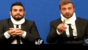 Los periodistas italianos emiten sólo un audio del rifirrafe con los Márquez