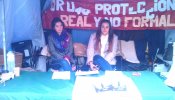 Nueve mujeres en huelga de hambre en el centro de Madrid para "dar voz a los menores" en los casos de maltrato