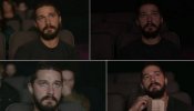 Shia Labeouf se encierra tres días en un cine para ver toda su filmografía