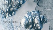 Un inmenso glaciar en Groenlandia se deshace a toda velocidad