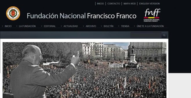 El Gobierno afirma que la ilegalización de la Fundación Francisco Franco sólo le corresponde a los jueces