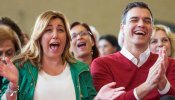 Pedro Sánchez y Susana Díaz cierran filas frente a las encuestas