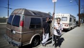 La vida de los sin techo en las calles de Los Ángeles