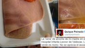Un presentador de La Sexta muestra la "indecente" cena con "moho" de su madre en un hospital público