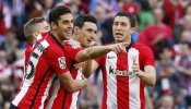 El Athletic se apoya en Aduriz para golear al Eibar en San Mamés