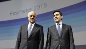 El BBVA ganó 2.642 millones en 2015