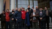 'Los Ocho de Airbus' reúnen a PSOE, Podemos e IU en la defensa del derecho a la huelga