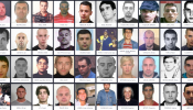 Estos son los 57 criminales más buscados de Europa