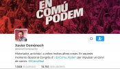 Xavier Domènech: “El acuerdo PSOE-C's es la gran esperanza del PP”