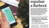 El SMS de Barberá a Martínez-Maillo: "Defended a la gente del partido que no ha hecho nada"