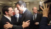 Sánchez pide a Tsipras en Bruselas que interceda ante Iglesias para que facilite su investidura