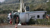 Trece universitarias fallecen en un accidente de autobús en Tarragona