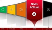 ¿Conoces los niveles de alerta antiterrorista?