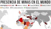 ¿En qué países siguen matando las minas antipersona?