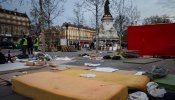 La Policía desaloja de forma pacífica a los indignados' de París