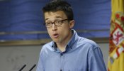 Íñigo Errejón desea que la nueva Mesa del Congreso sea plural y no esté sometida al "candado del PP"