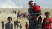 28 muertos en un bombardeo contra un campo de desplazados en Siria