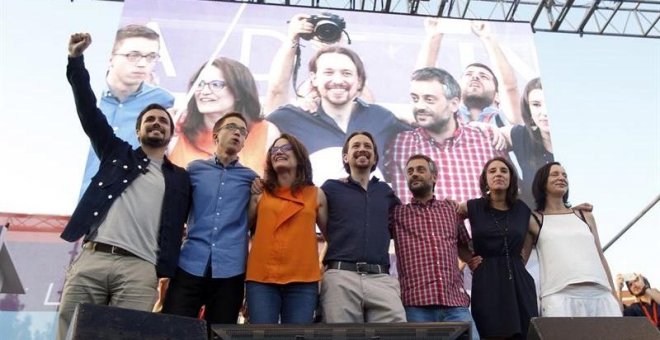 Mapa de las confluencias de Unidos Podemos: posibles pactos y desencuentros