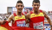Ilias Fifa y Adel Mechaal regalan un oro y una plata a España en los 5.000 metros del Europeo